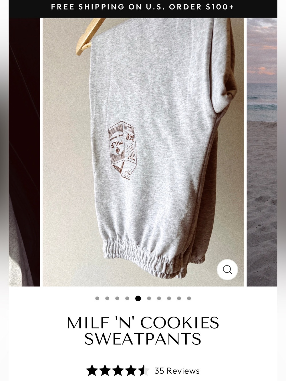 Women's Gray Sweat Pants Sz L/XL part of matching set
